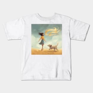 There's Magic in the Air Kids T-Shirt